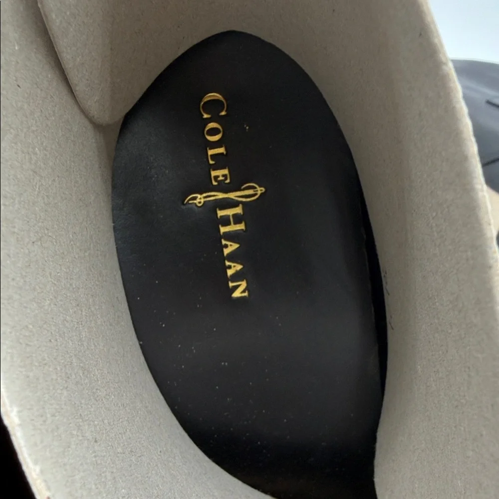 Cole Haan Black Leather‎ Ankle BootiesNWOT SIZE 10